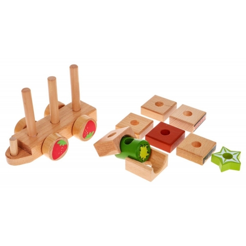 Drewniany Pociąg dla dzieci  HP-1130